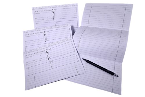 Patientenkarten oder Karteinkarten zur Dokumentation SAMPLERS